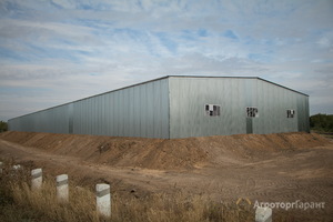 Строительство ангаров - зерноскладов шириной 24 м для КФХ и фермеров