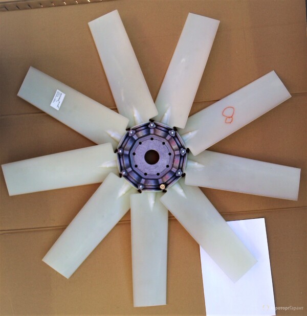 Крыльчатка вентилятора (рабочее колесо) для охлаждения радиаторов и двигателей для всех самоходных машин марки «Палессе»