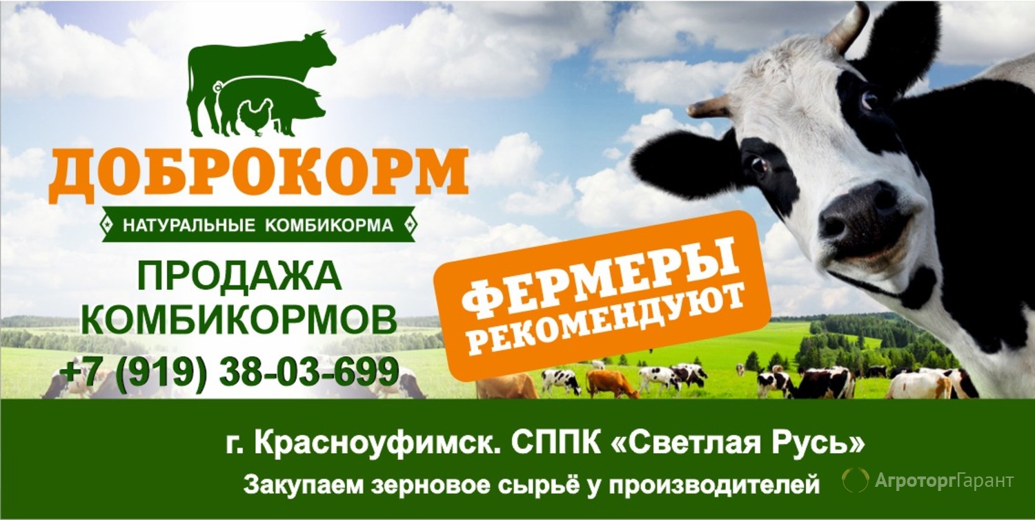 Объявление Продаем комбикорма в Свердловской области